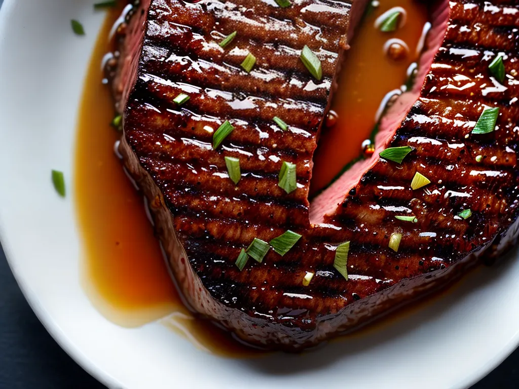 Fotos steak grelhado suculento crusta crocante