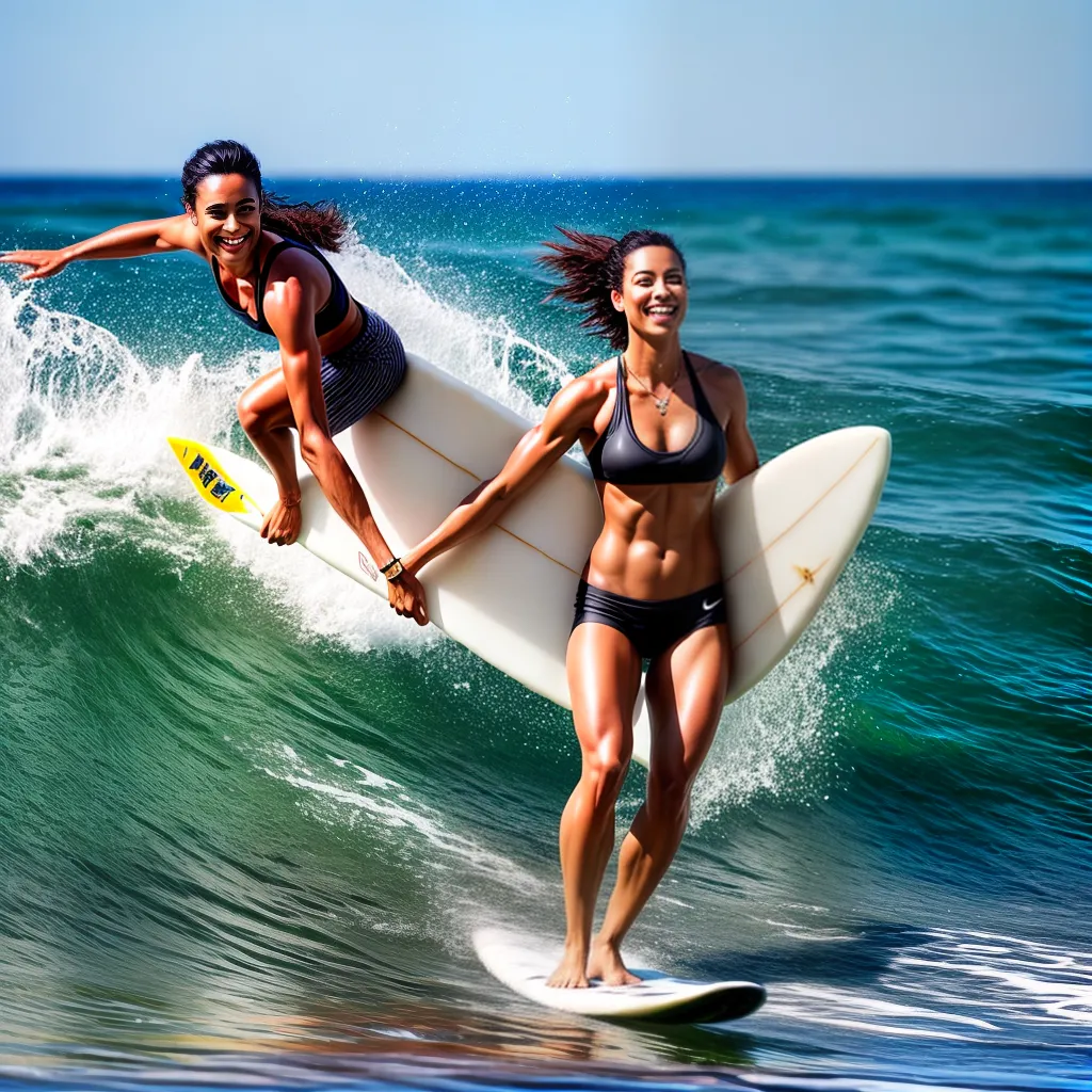 Fotos surfar iniciante praia foamboard sorriso