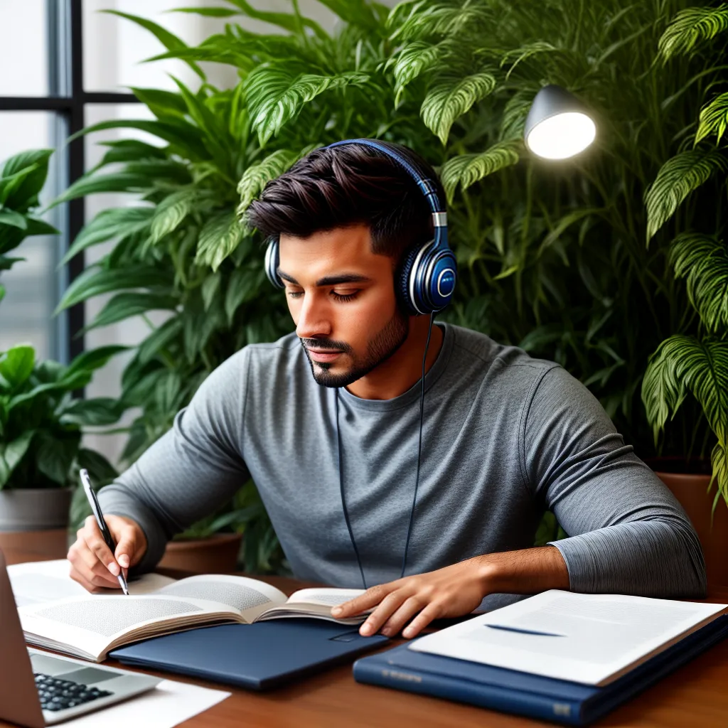 Como desenvolver a competência e concentração no trabalho 2 Fotos trabalho laptop plantas foco