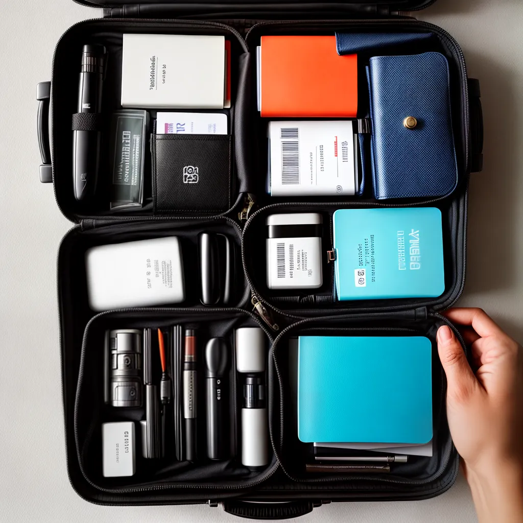 Fotos viagem sorrindo passaporte mala essenciais