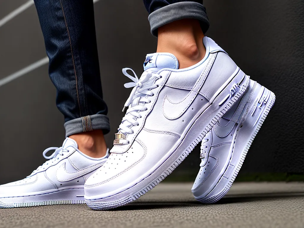 O Sensacional Lançamento do Sneaker AF1 Triple White 1 Imagens af1 triple white