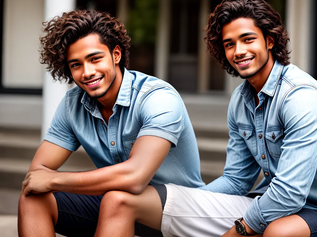 Imagens cabelo ondulado natural masculino