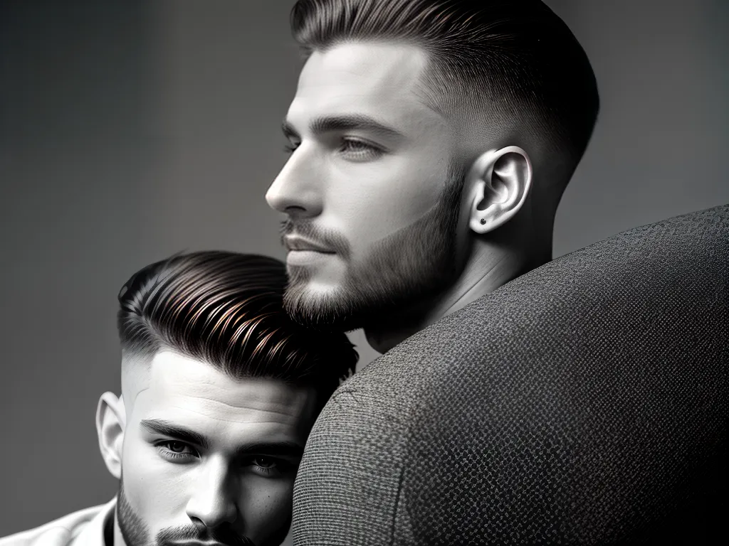 Descubra o Incrível Corte de Cabelo Americano Baixo que Está Conquistando Todos! 1 Imagens corte de cabelo americano