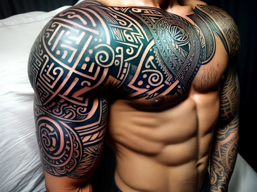 Imagens tatuagem maori no braco