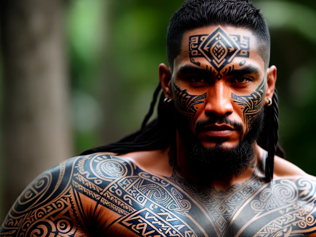 Imagens tatuagem maori significado