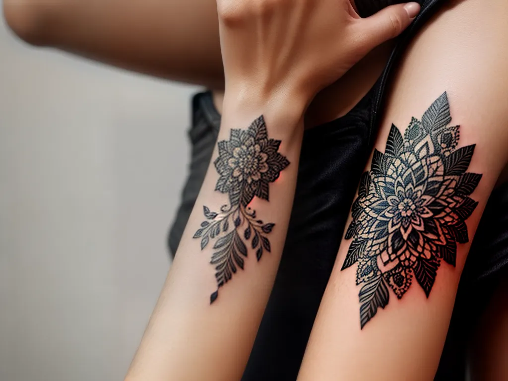 Imagens tatuagem pele morena feminina