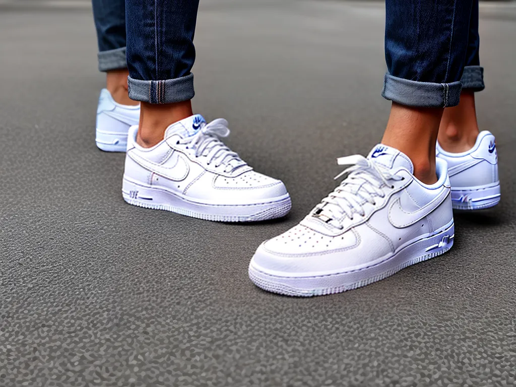 O Sensacional Lançamento do Sneaker AF1 Triple White 2 fotografia af1 triple white