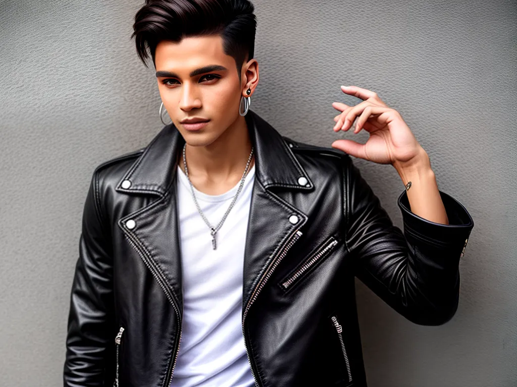 Revolutionize Seu Look Com Brincos Masculinos Shopee! 2 fotografia brincos masculinos shopee