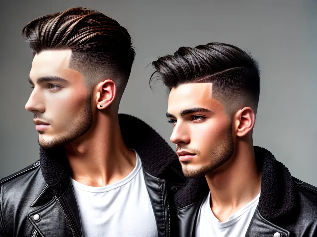 fotografia cabelo corte degrade masculino 1