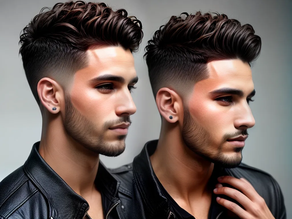 fotografia cabelo curto masculino crespo 1