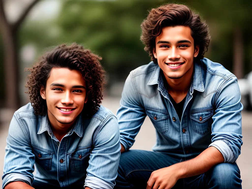 fotografia cabelo ondulado natural masculino