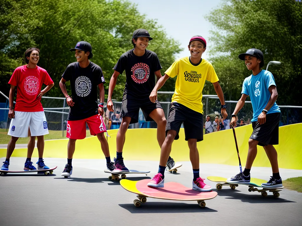 fotografia camisas olimpiadas skate