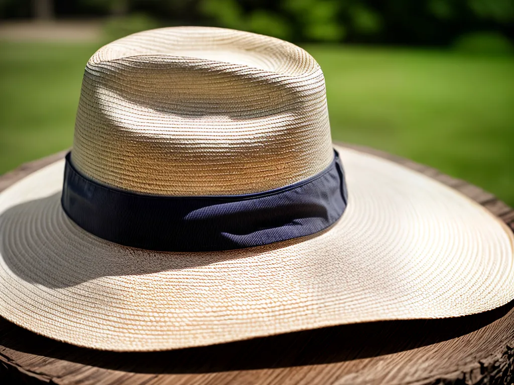 fotografia chapeu palha masculino