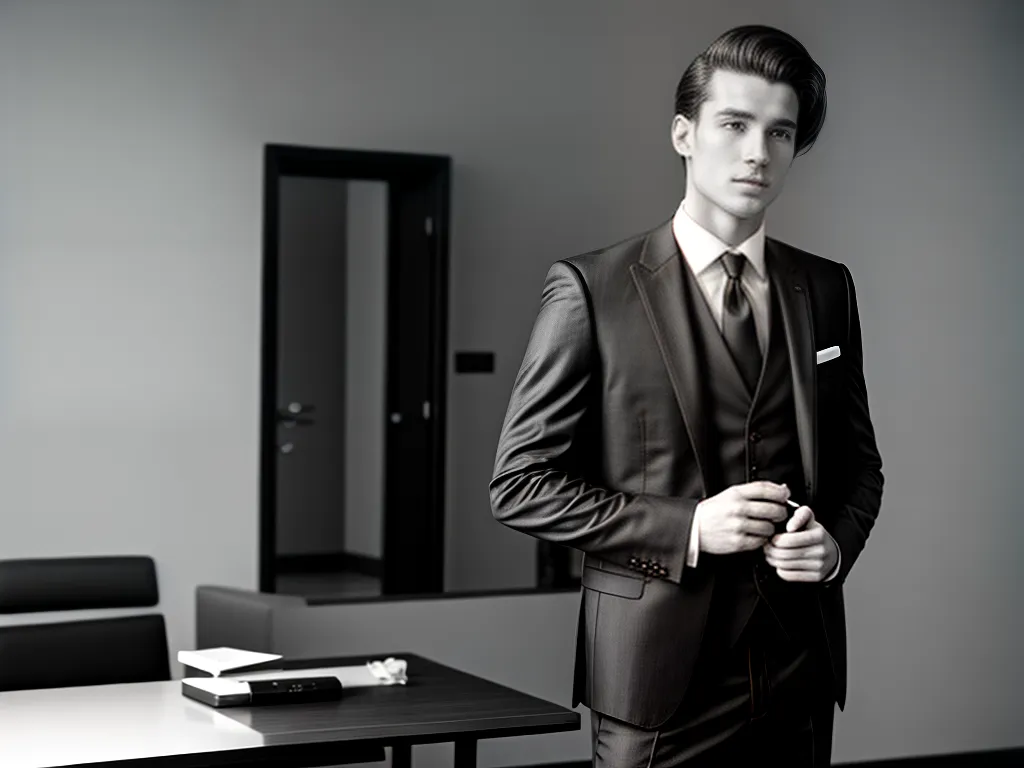 fotografia corte cabelo masculino classico