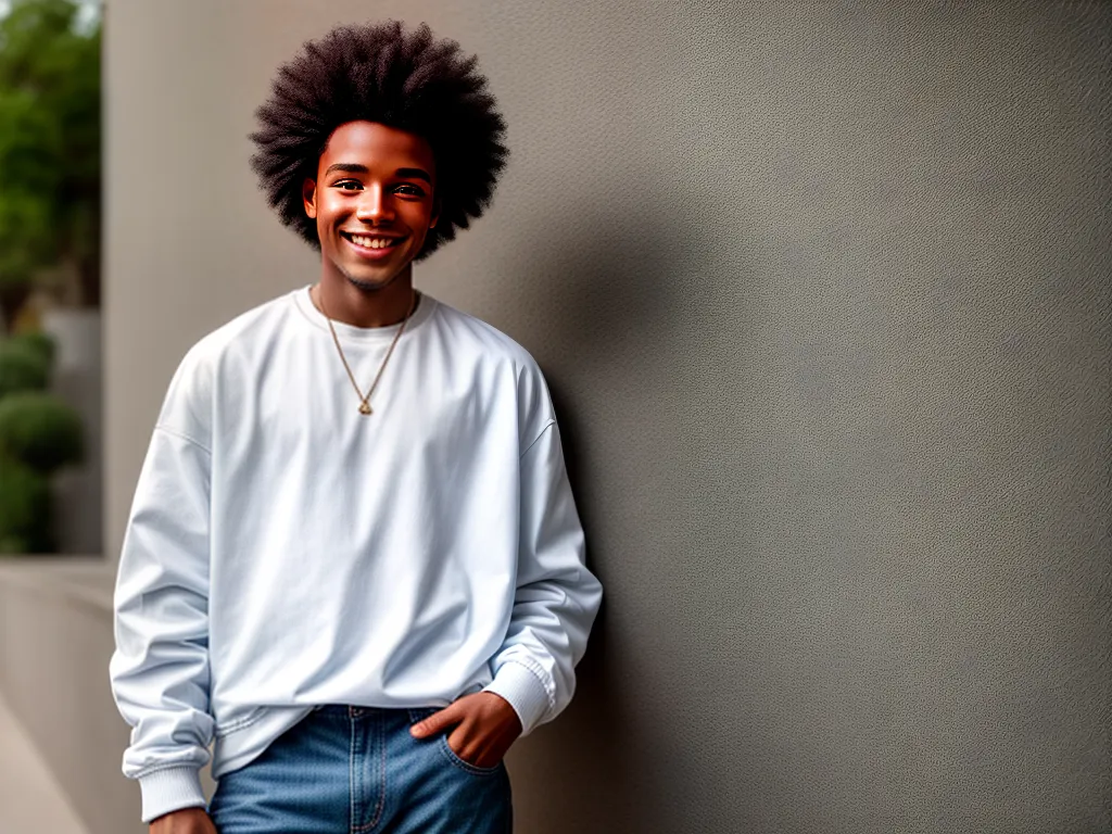 fotografia corte de cabelo afros masculino