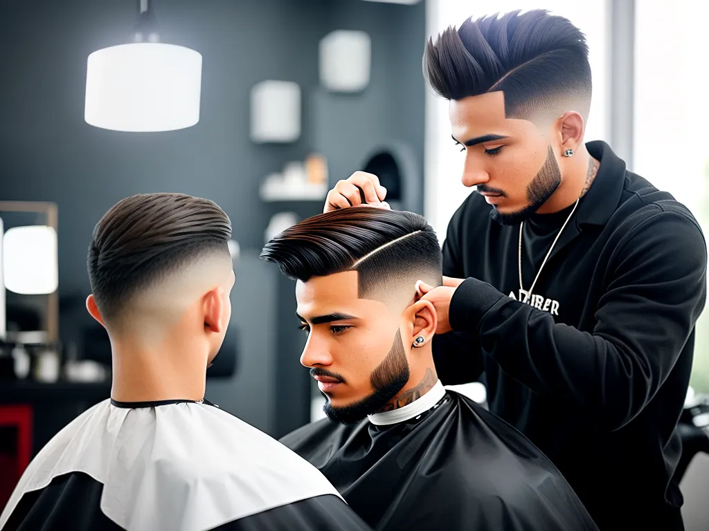 Degradê Masculino: Tendências 2022 2 fotografia corte de cabelo masculino degrade 2022
