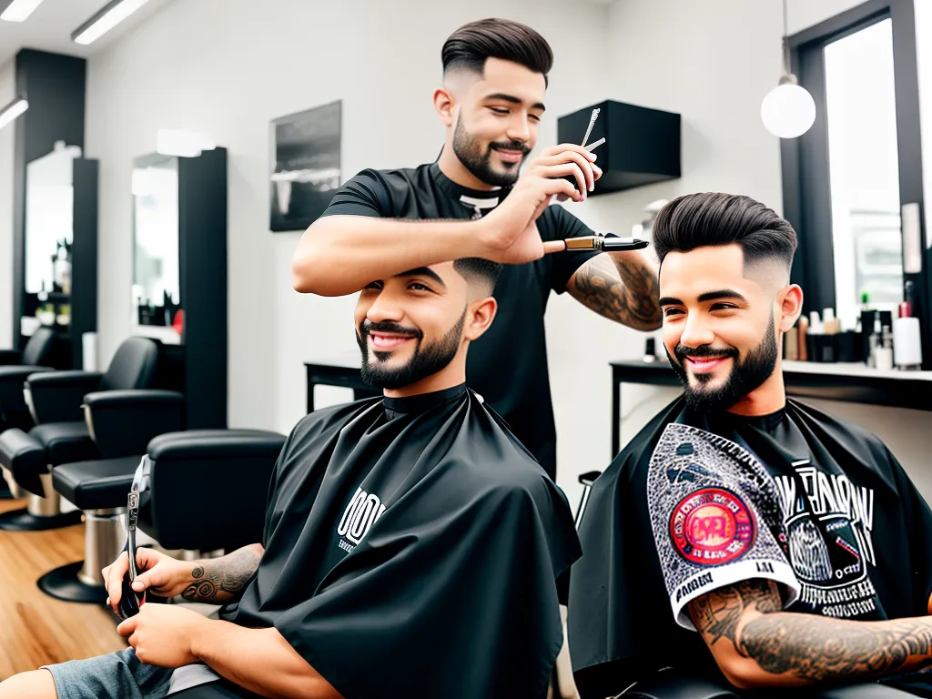 fotografia estilo de corte de cabelo masculino