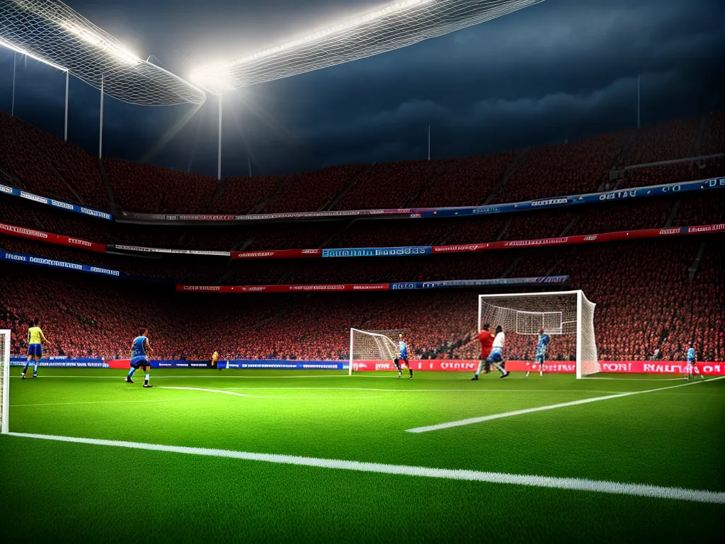 fotografia gols champions league