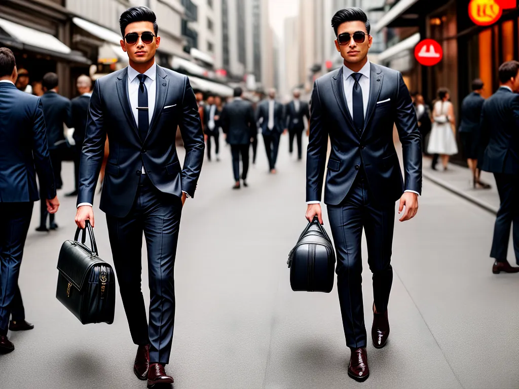 fotografia homem moderno roupas