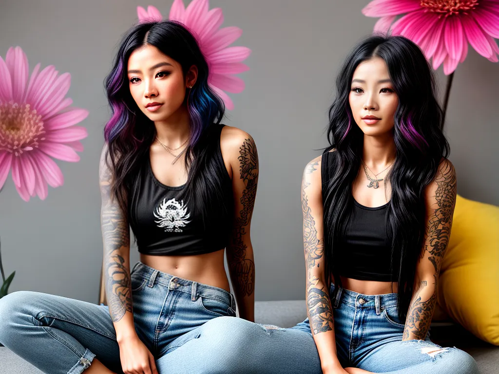 Transformação Incrível: Mulher Tatuada Revela sua História de Vida 2 fotografia mulher tatuada 3