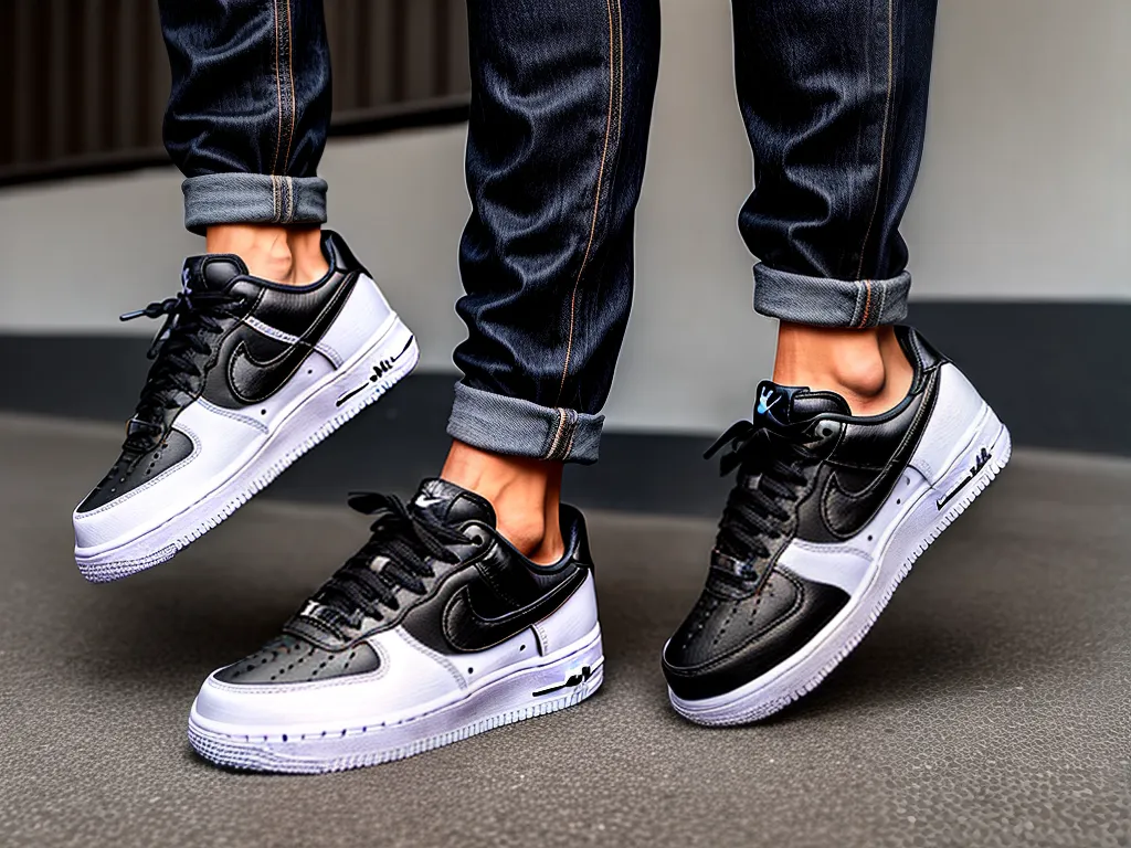 fotografia nike air force 1 jordan 1