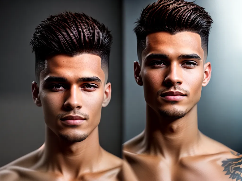 fotografia os melhores corte de cabelo masculino