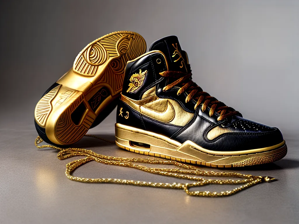 fotografia solid gold ovo x air jordans 1