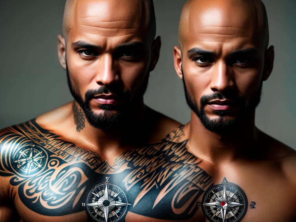 fotografia tatuagem na cabeca masculina