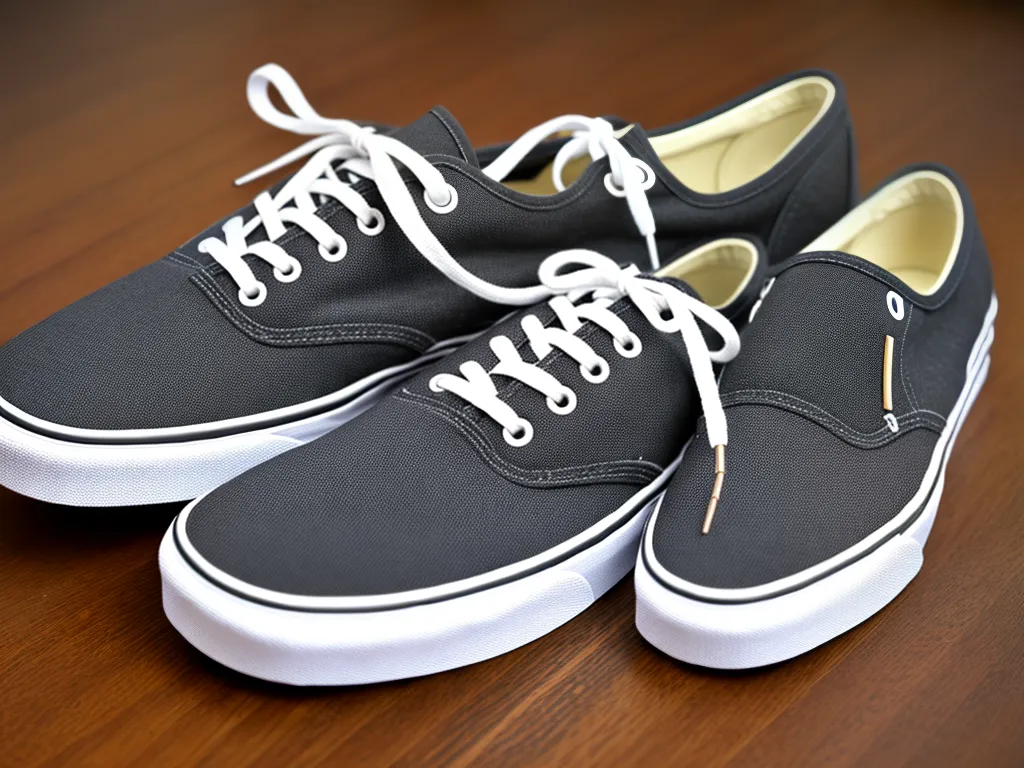 fotografia tenis parecido com vans