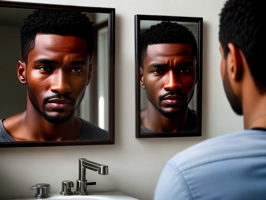 5 Dicas Infalíveis para Controlar a Oleosidade Masculina 2 fotografia testa oleosa homem