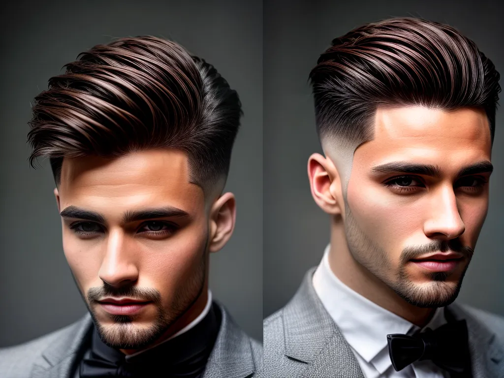 Descubra o Segredo do Corte Degrade Masculino Perfeito 3 ilustracao cabelo corte degrade masculino