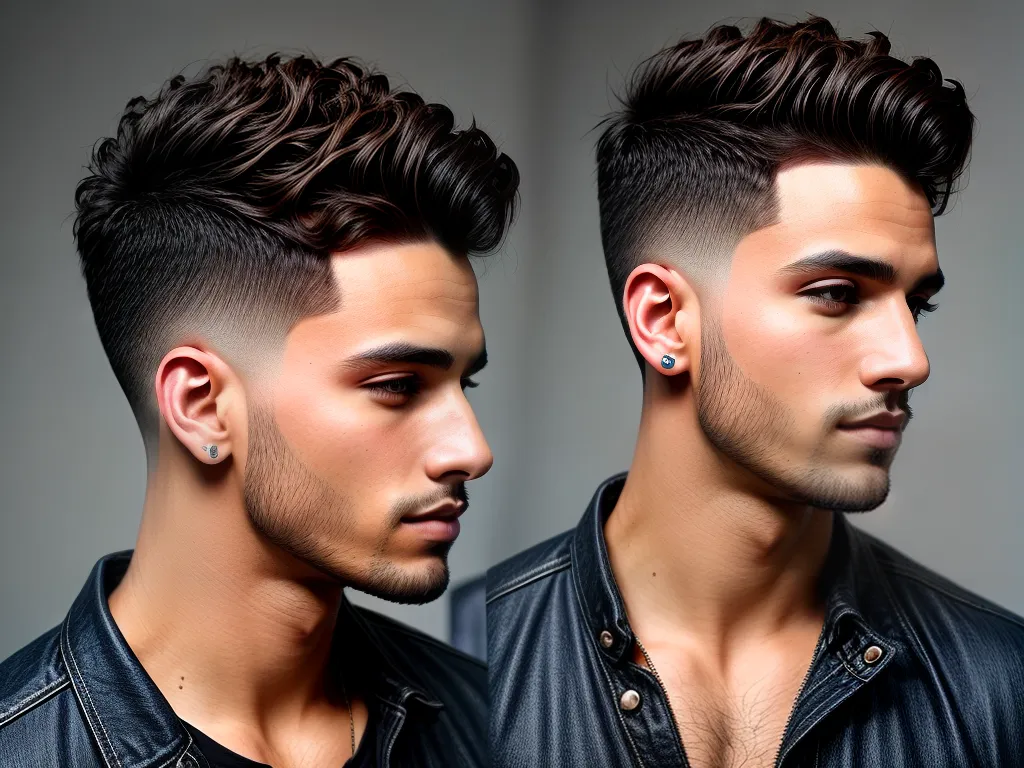 ilustracao cabelo curto masculino crespo 1