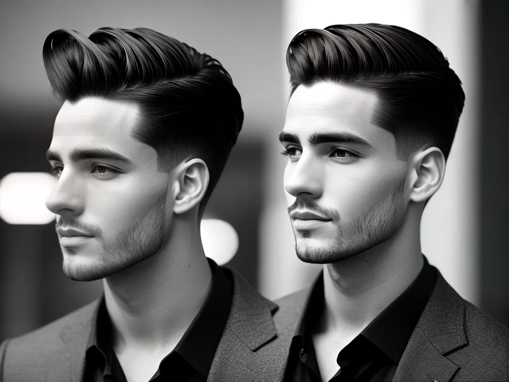 ilustracao cabelo masculino padrao