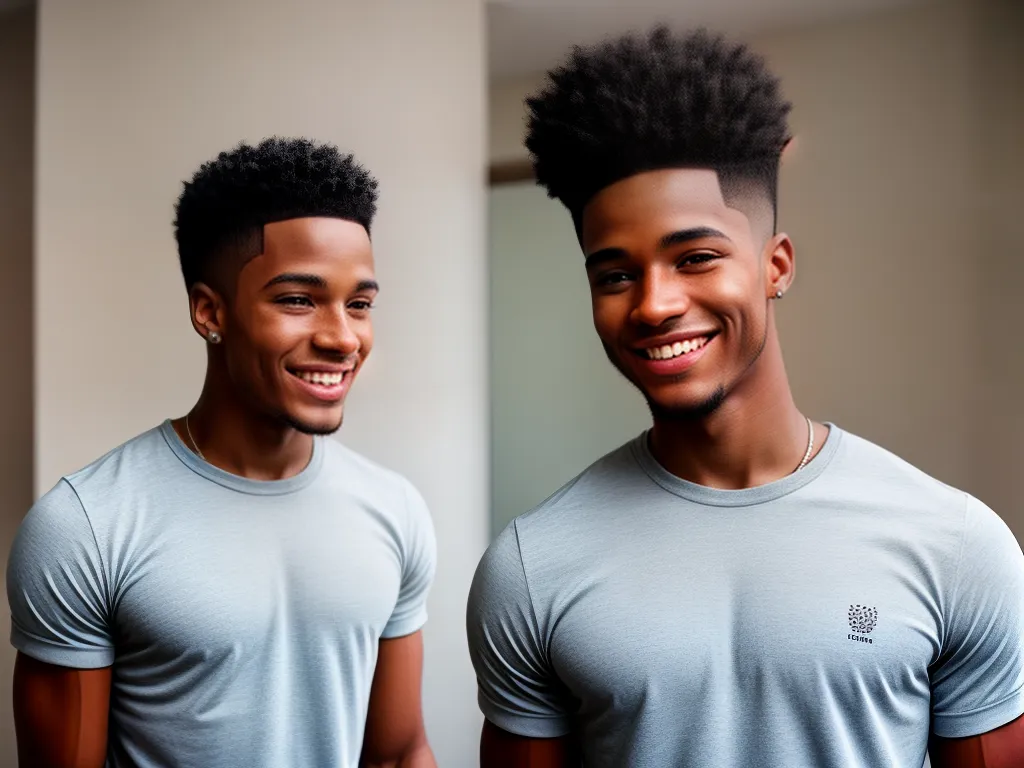 ilustracao corte de cabelo afros masculino 1