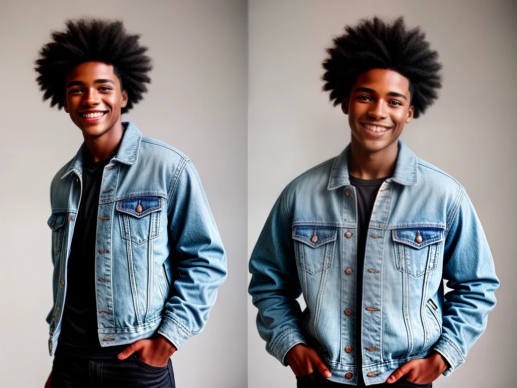 ilustracao corte de cabelo afros masculino