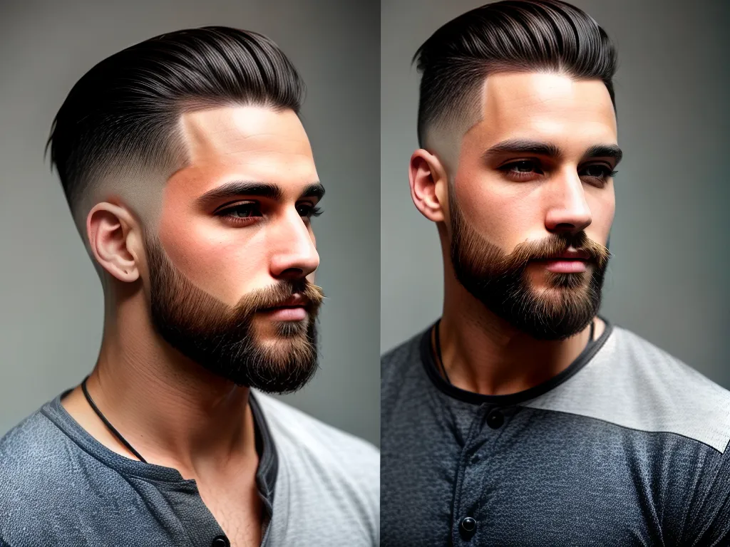 Descubra o Incrível Corte de Cabelo Americano Baixo que Está Conquistando Todos! 3 ilustracao corte de cabelo americano