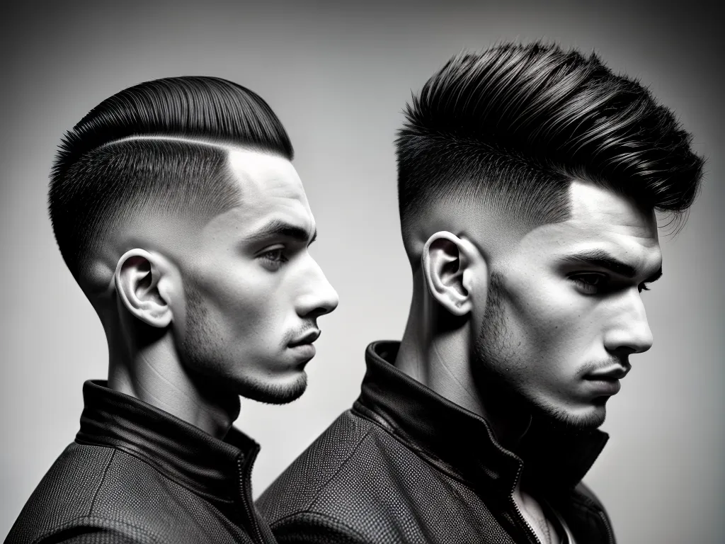7 Motivos para Apostar na Listra no Cabelo Masculino 3 ilustracao listra em cabelo masculino