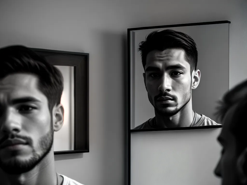 ilustracao masculino reflexo 1