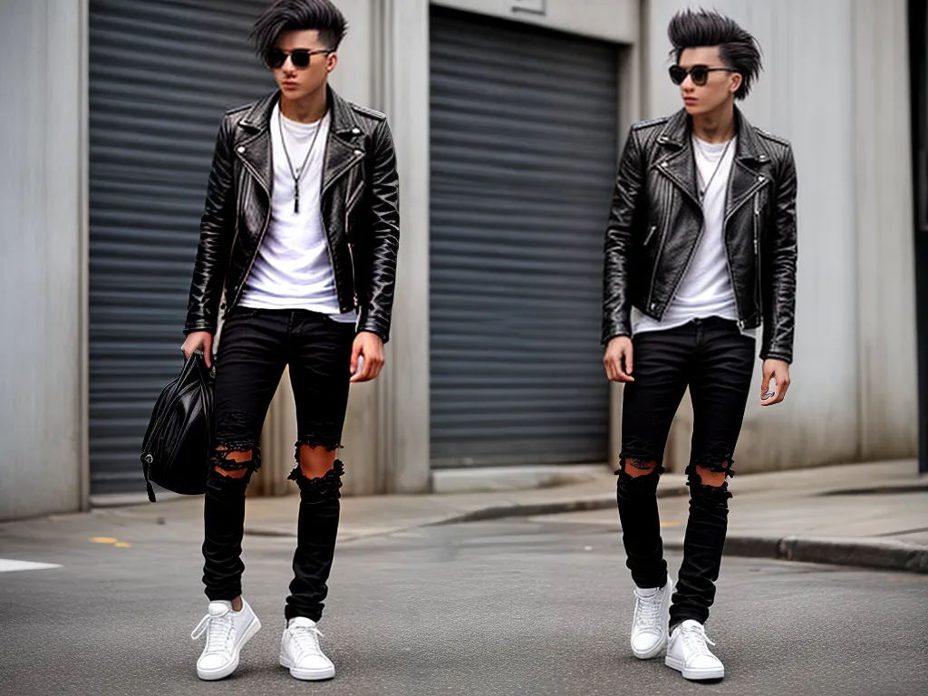 Revolutionize Seu Estilo Com Moda Urbana Masculina 3 ilustracao moda urbana masculina