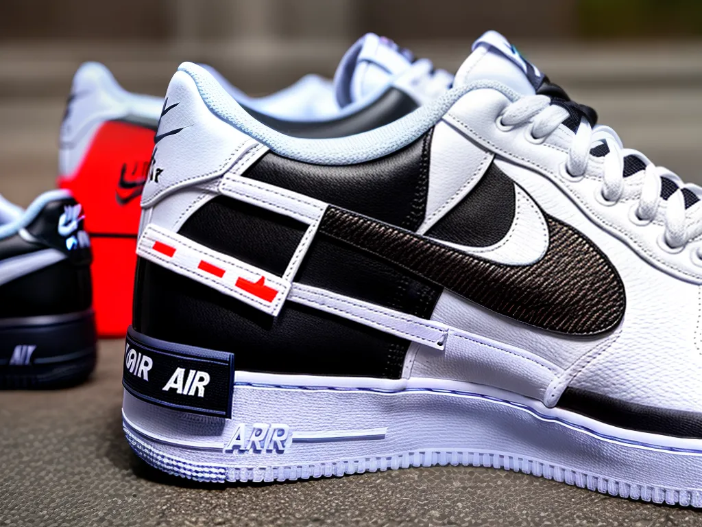 ilustracao nike air force 1 jordan 1