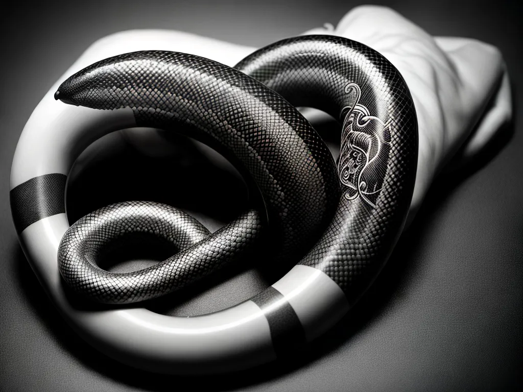 ilustracao ouroboros tattoo masculina 1