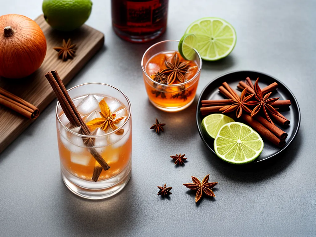 ilustracao receitas gin com especiarias