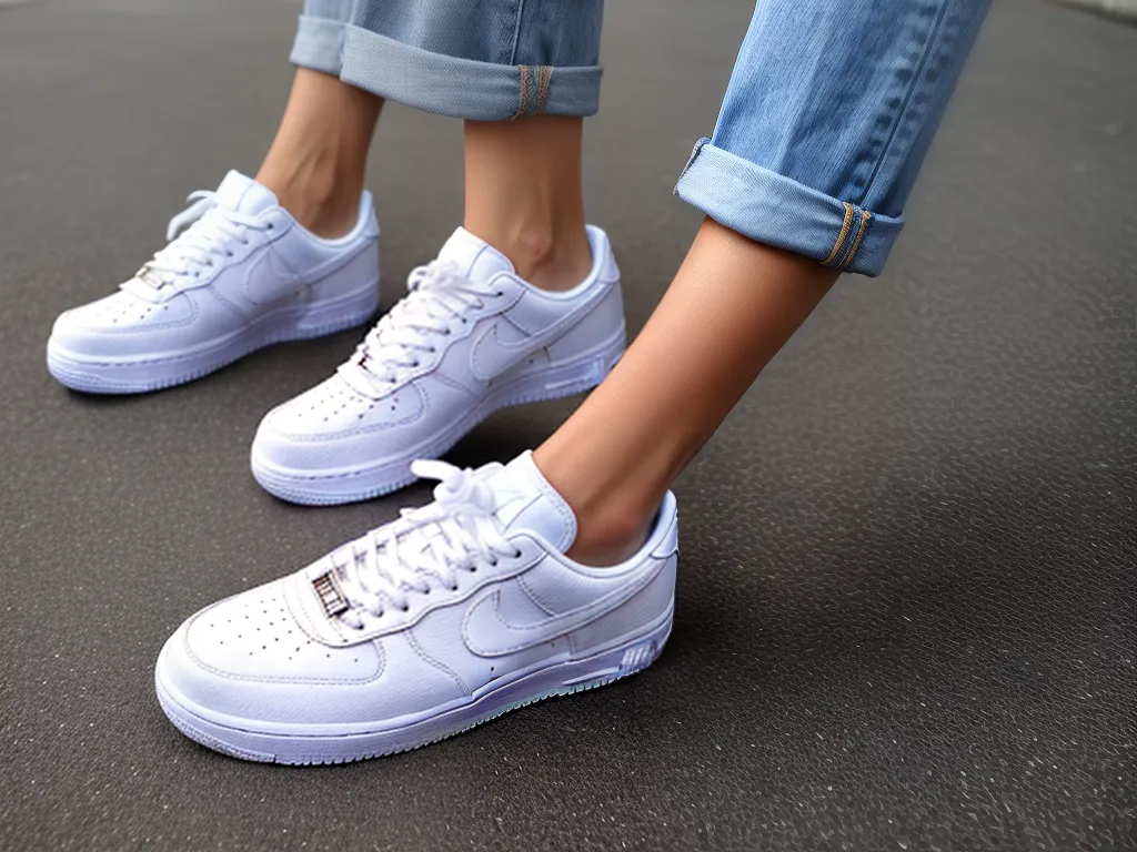 ilustracao tenis semelhante ao air force