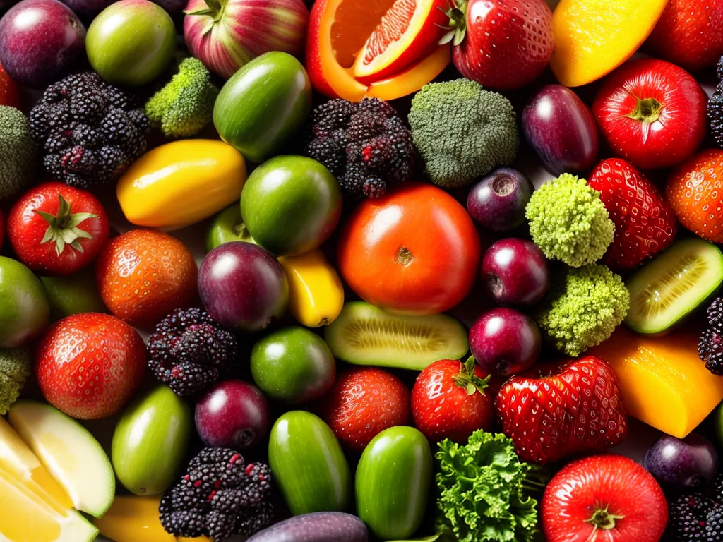 Por que a dieta vegetariana é benéfica para sua saúde 1 Fotos alimentos vegetarianos vibrantes