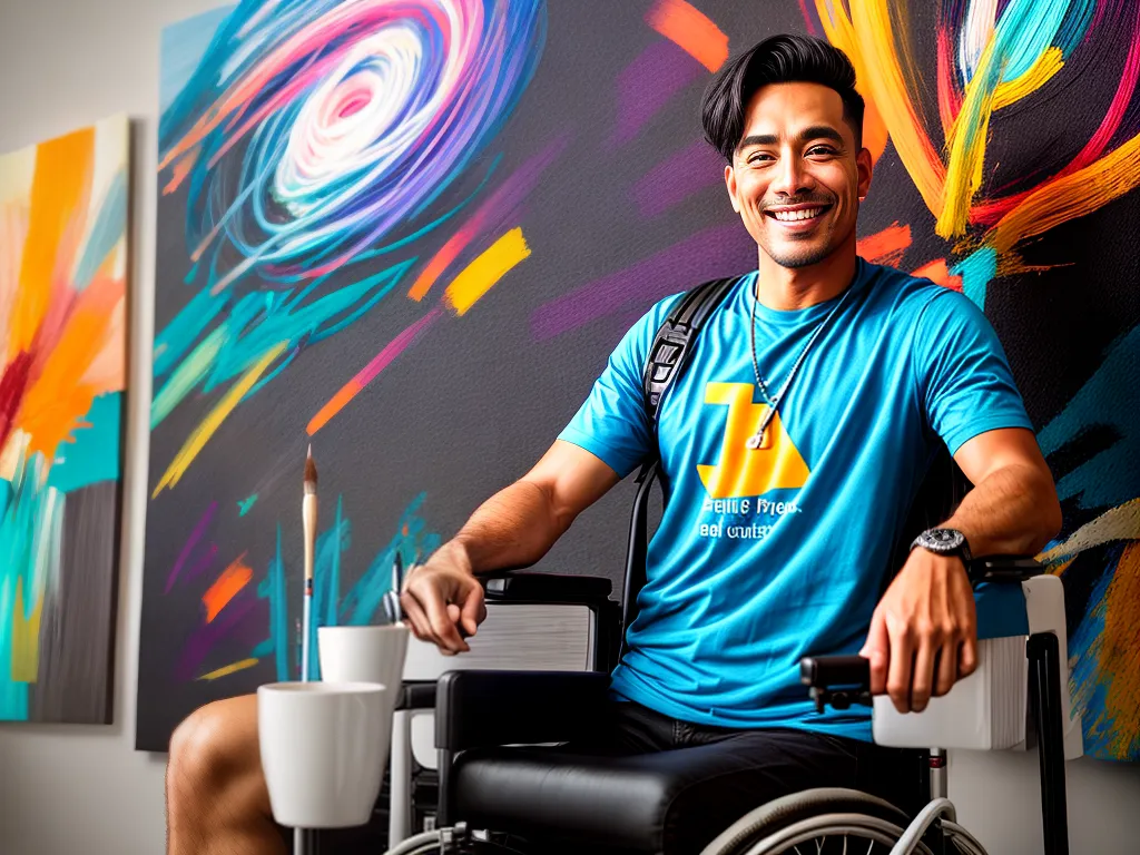 Fotos arte inclusiva superacao criatividade