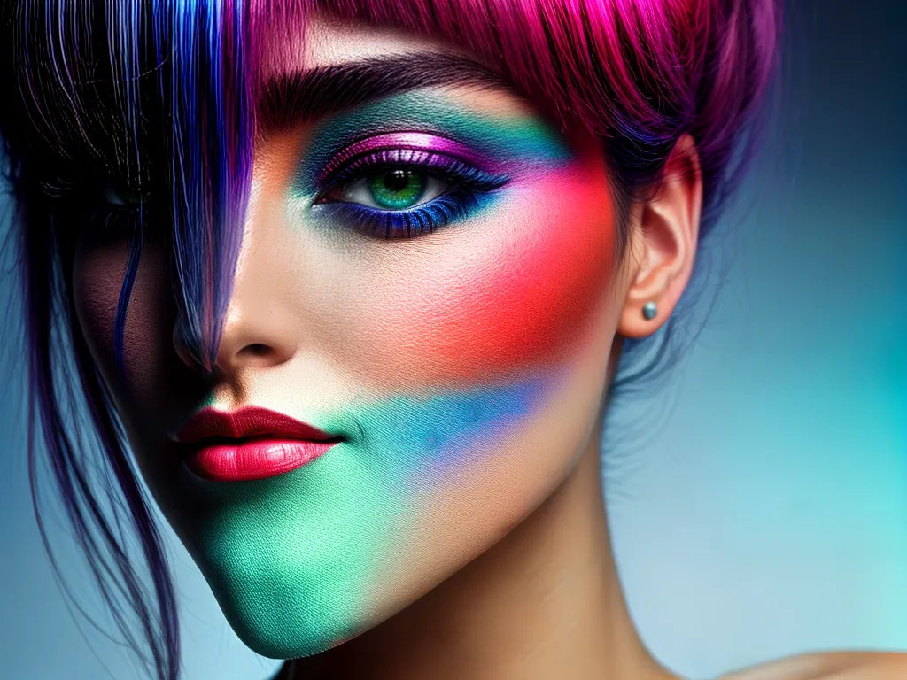Fotos arte pincel agua cores mesmerizante
