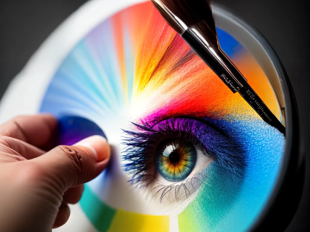 Fotos arte pincel mao cores abstrato