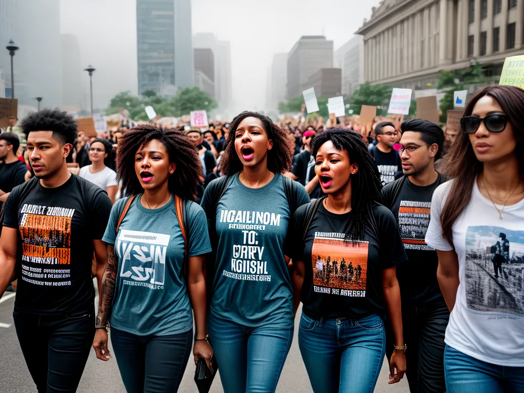 Fotos ativistas diversos marcha igualdade