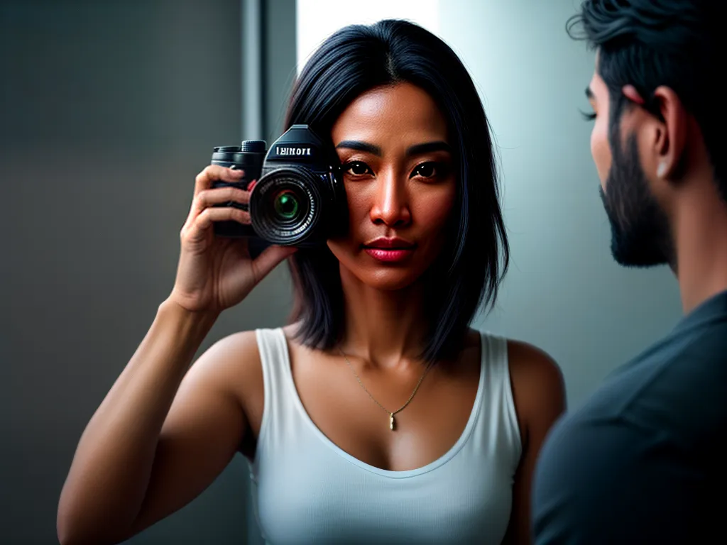 Fotos autorretrato reflexo misterio