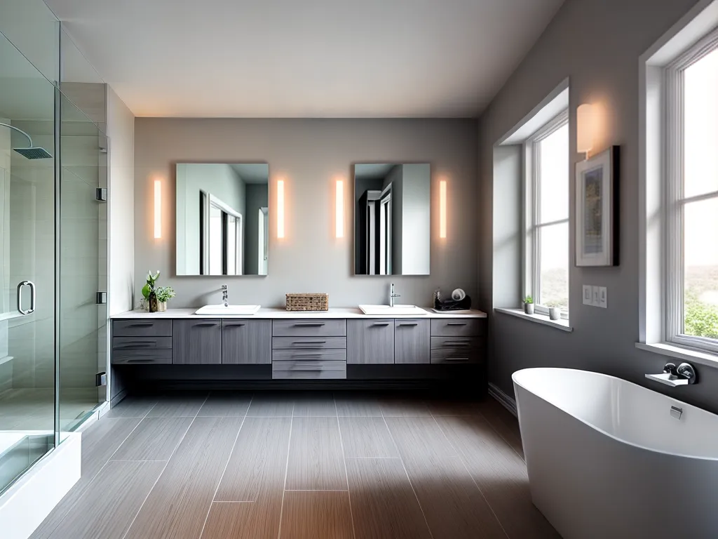 Escolhendo a Melhor Iluminação para o Seu Banheiro 1 Fotos banheiro moderno espelho iluminacao